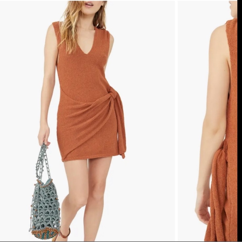 NWT FREE PEOPLE FREE-EST KNUBBY MIMO DRESS.